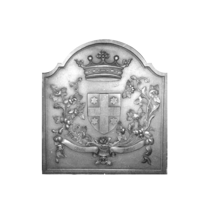 Modèles à blason unique fleuri